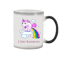 Unicorn Color Changing Mug - Rainbow