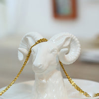 Ceramic Unicorn Jewelry Holder