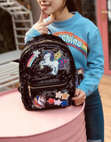 Sequined Unicorn Backpack